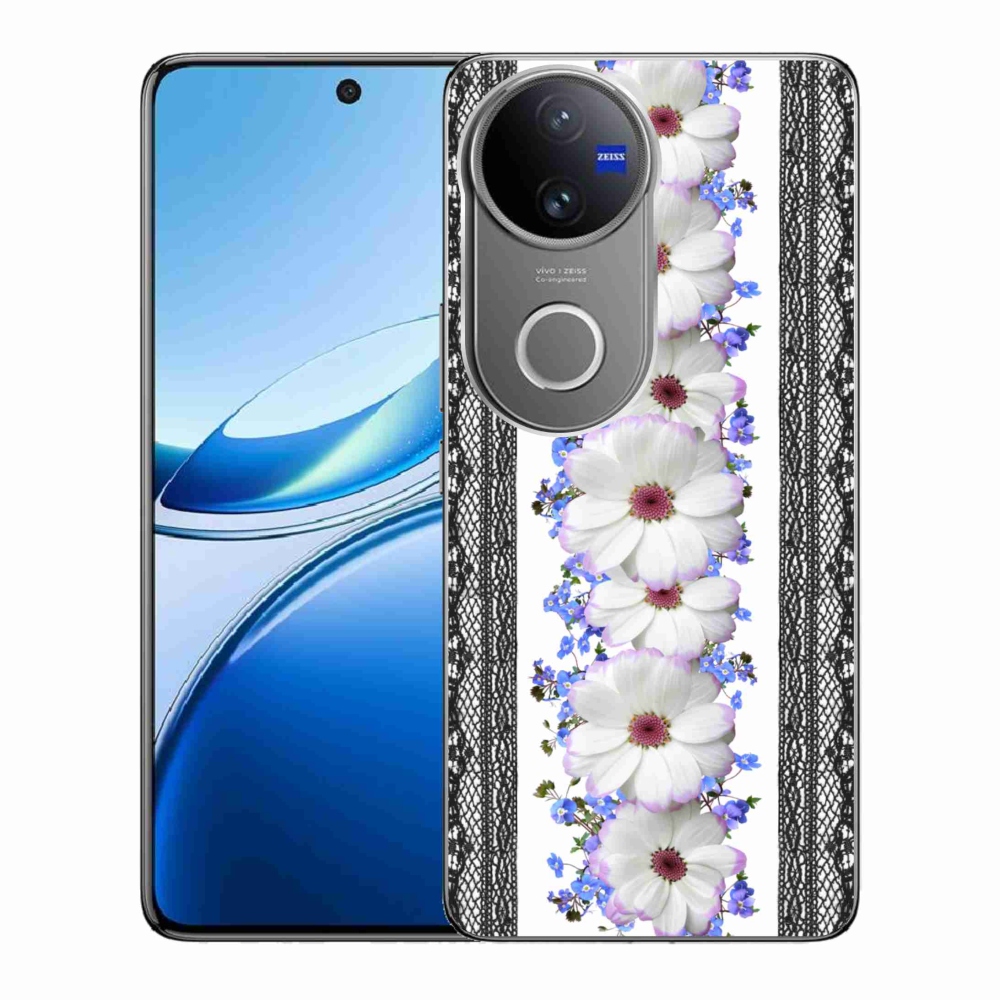Gelový kryt mmCase na Vivo V50 5G - květiny 8