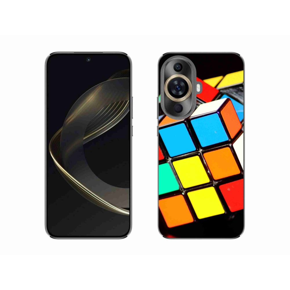 Gelový obal mmCase na Huawei Nova 11 - rubikova kostka