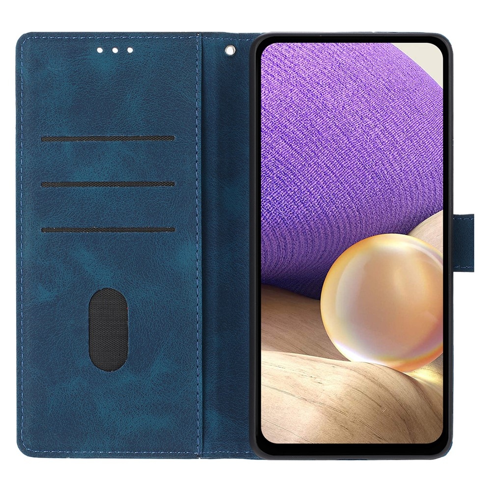 Triangles knížkové pouzdro na Xiaomi 15T - modré