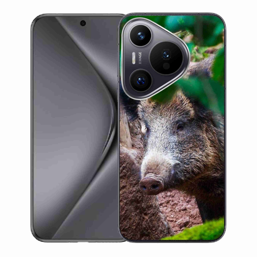 Gelový kryt mmCase na Huawei Pura 70 - divoké prase