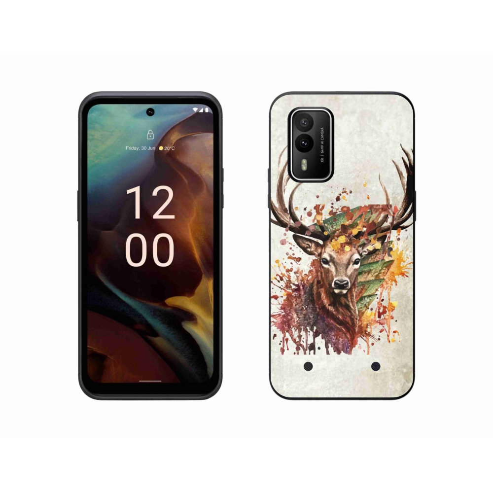 Gelový obal mmCase na Nokia XR21 - jelen 1