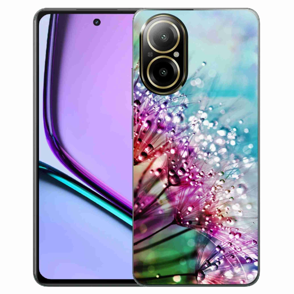Gelový kryt mmCase na Realme C67 - barevné květy