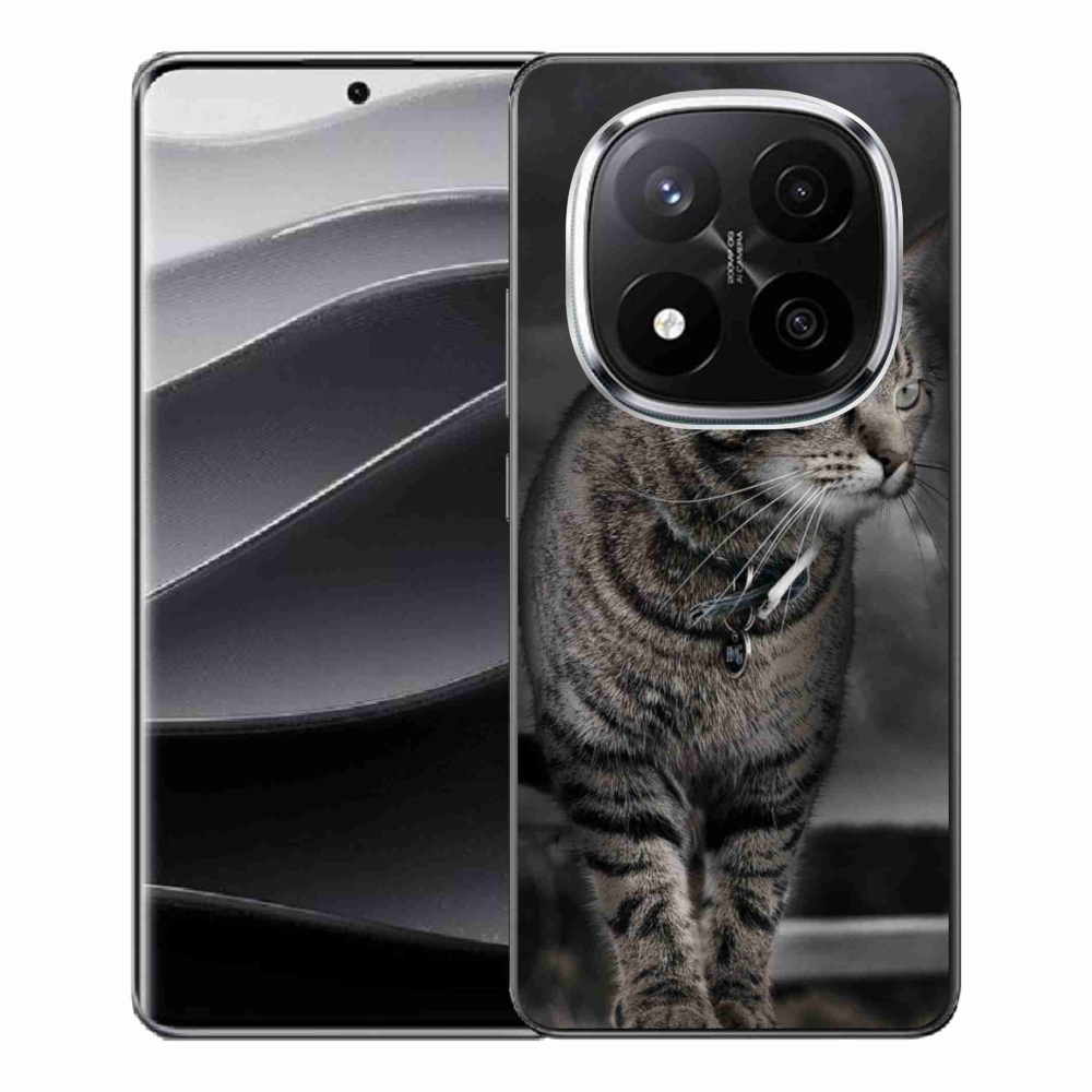 Gelový kryt mmCase na Xiaomi Redmi Note 14 Pro+ 5G - kočka