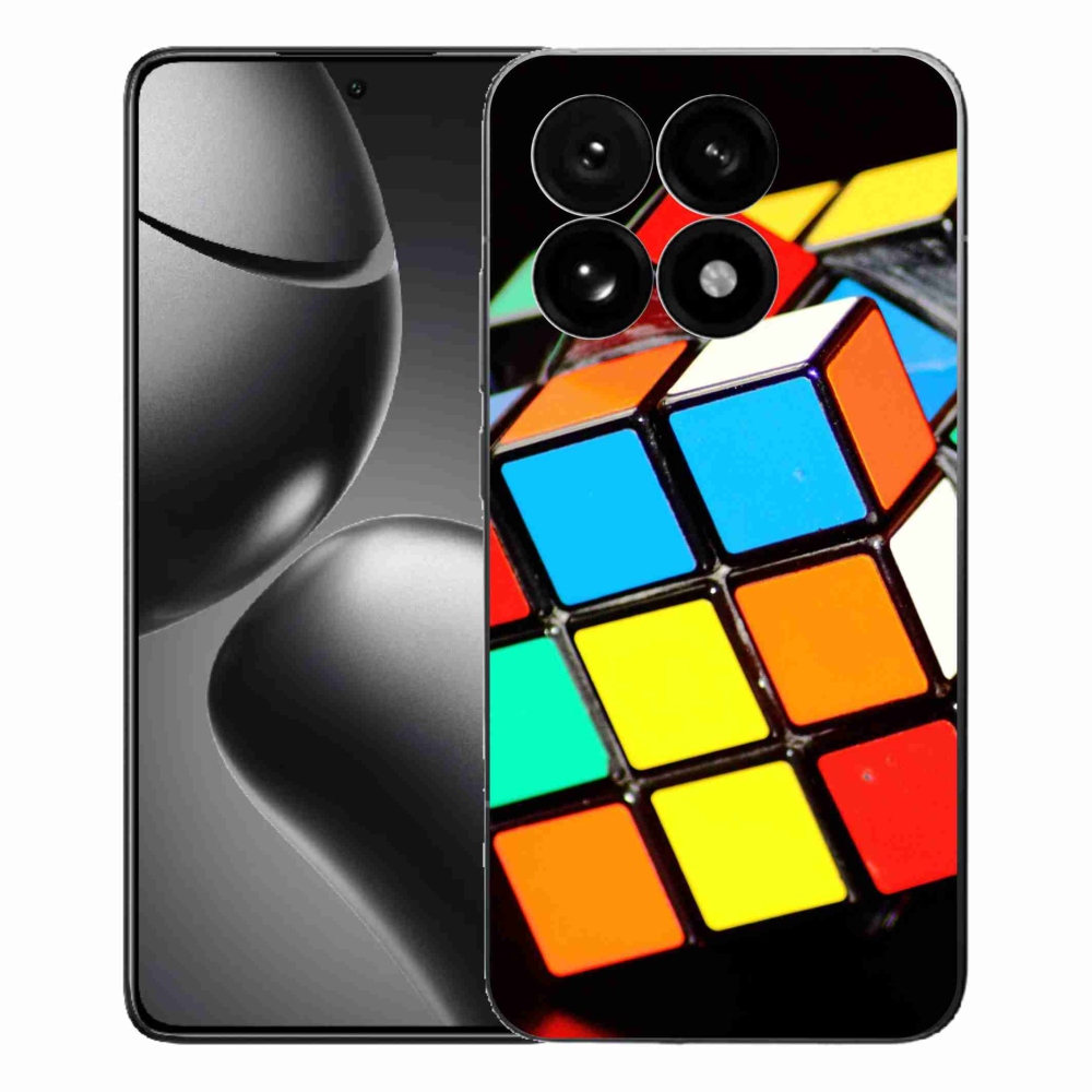 Gelový kryt mmCase na Xiaomi 15T - rubikova kostka