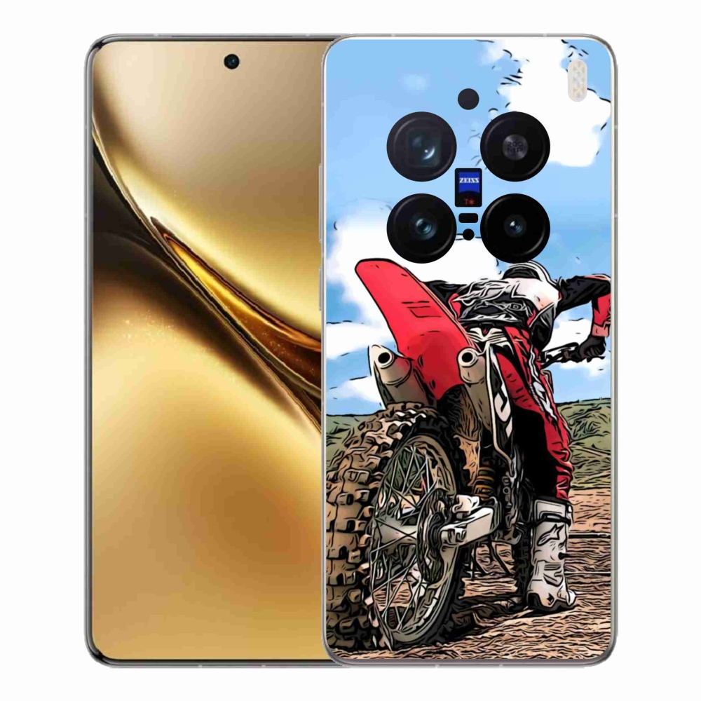 Gelový kryt mmCase na Vivo X200 Pro 5G - moto
