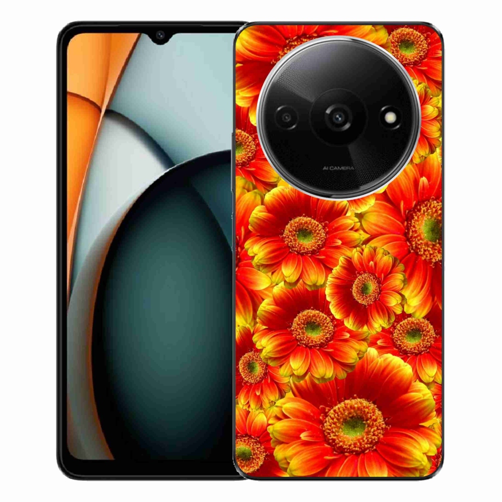 Gelový kryt mmCase na Xiaomi Redmi A3 - gerbera 1