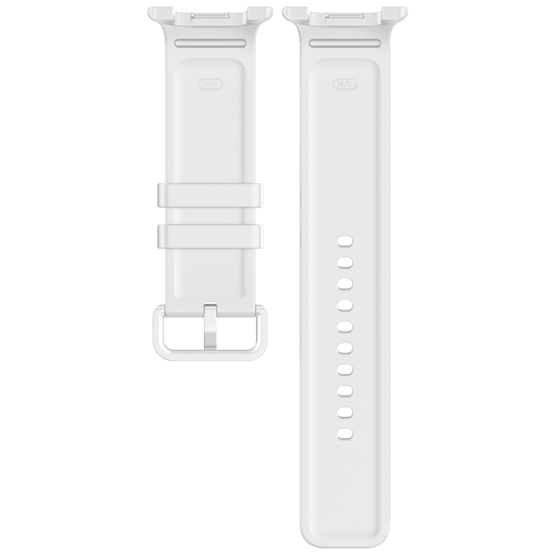 Tactical Silikonový Řemínek pro Samsung Galaxy Watch 8/9 White