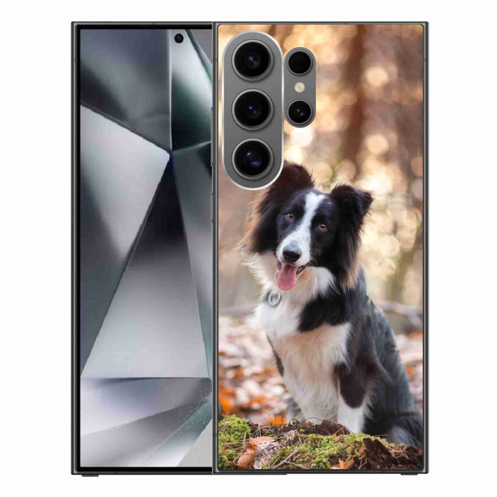 Gelový obal mmCase na Samsung Galaxy S24 Ultra - border kolie 1