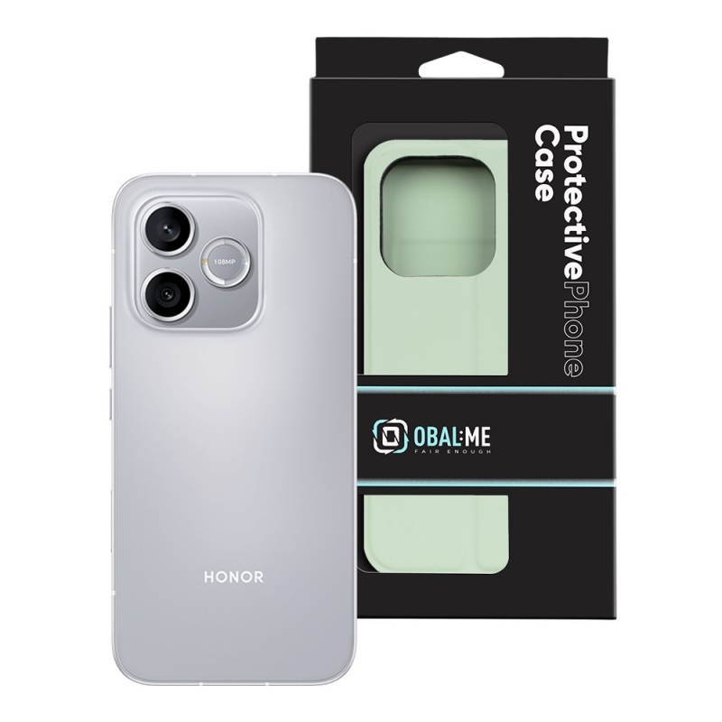 OBAL:ME SmoothTouch Pouzdro pro Honor 600 Lite Mint Green