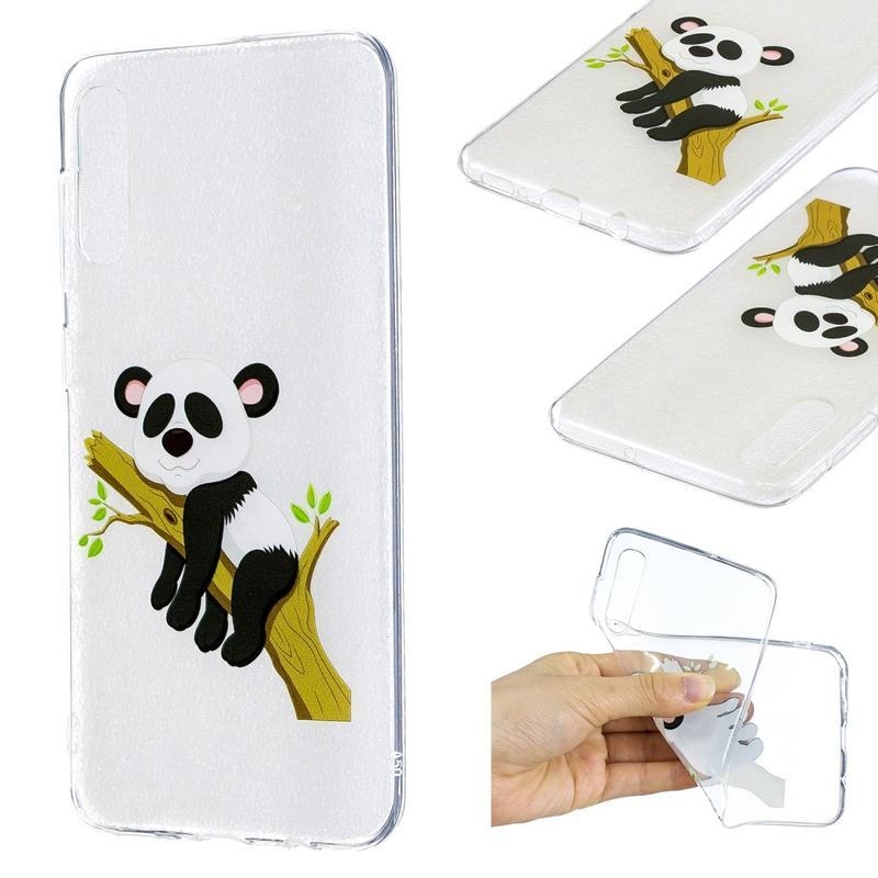 Patt gelový kryt na mobil Samsung Galaxy A50 / A30s - panda na stromě