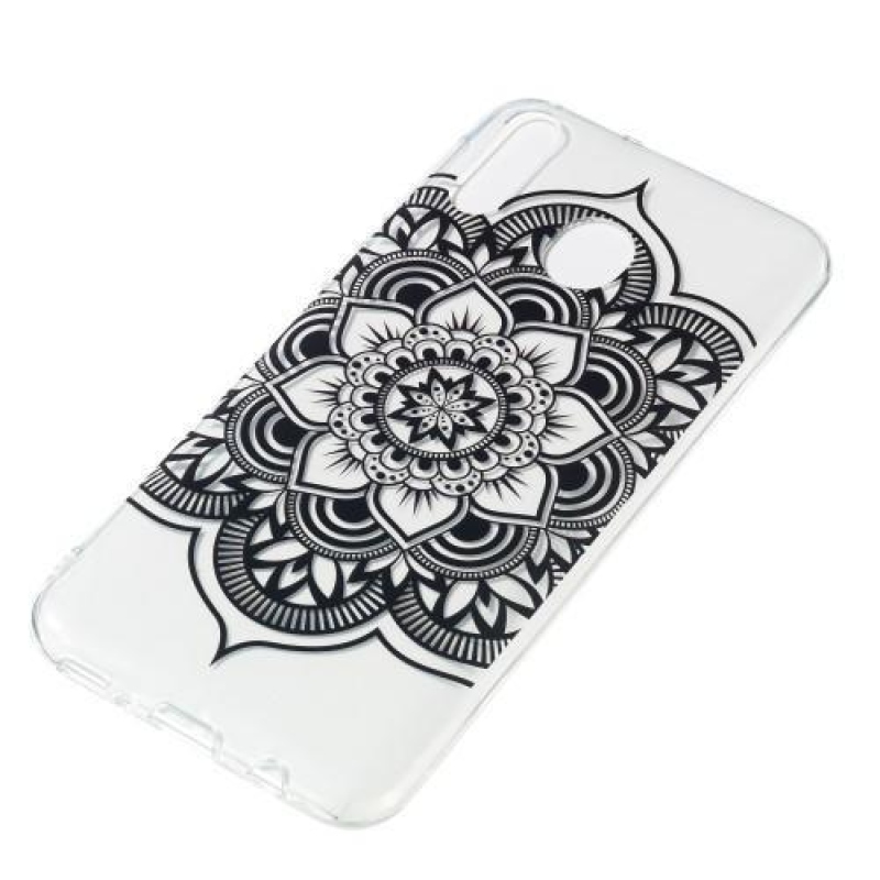 Patt gelový obal na mobil Samsung Galaxy M20 - henna květy