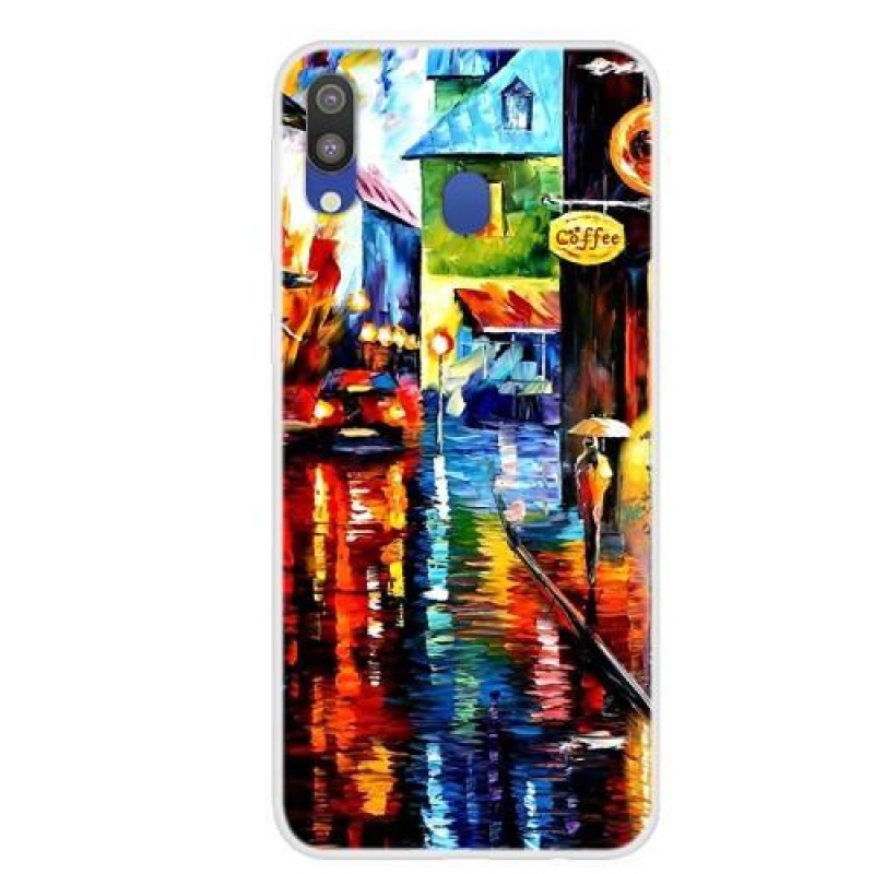 Patt gelový obal na mobil Samsung Galaxy M20 - olejomalba