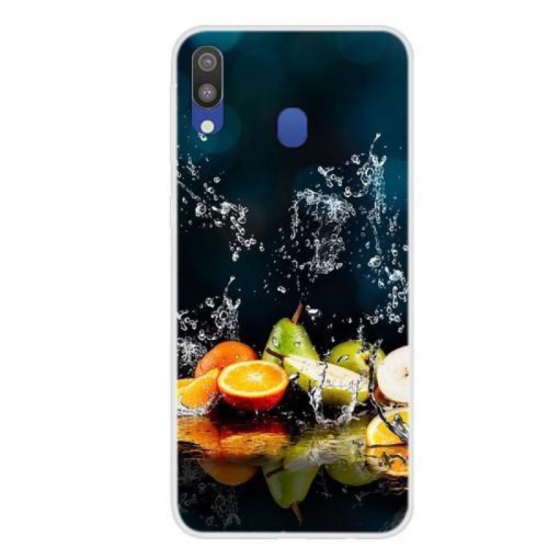Patt gelový obal na mobil Samsung Galaxy M20 - ovoce