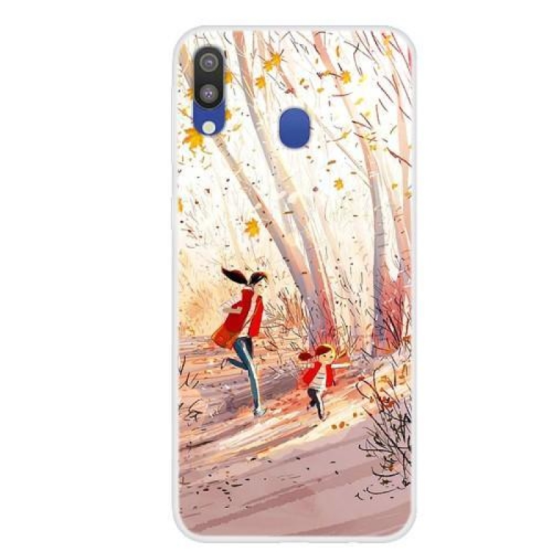 Patt gelový obal na mobil Samsung Galaxy M20 - štastný běh