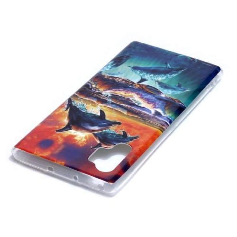 Patt gelový obal na mobil Samsung Galaxy Note 10 Plus - delfín