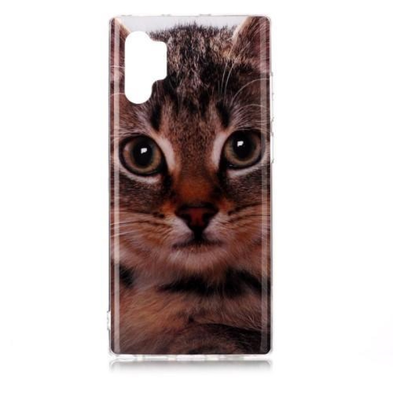 Patt gelový obal na mobil Samsung Galaxy Note 10 Plus - kočka