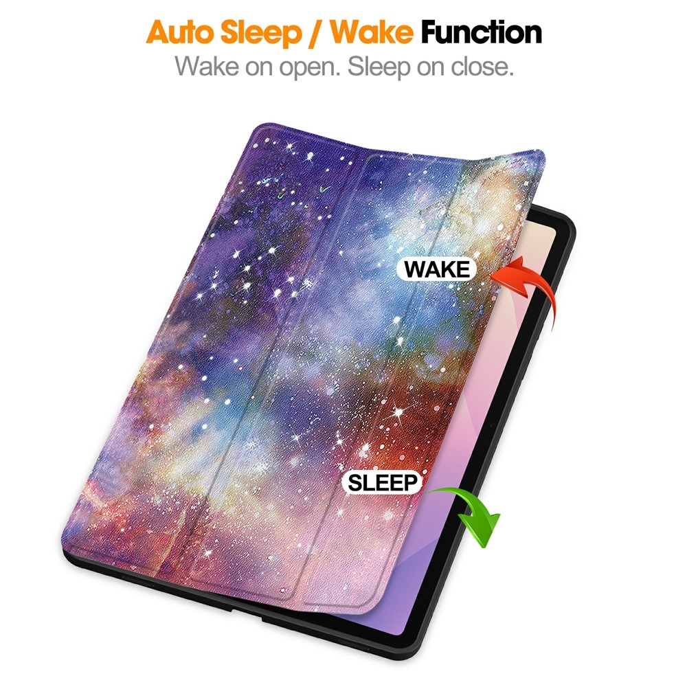 Patte chytré zavírací pouzdro na Samsung Galaxy Tab S11 - vesmír