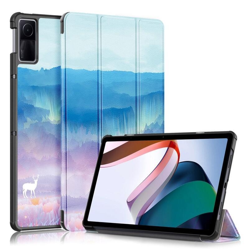 Patte chytré zavírací pouzdro na tablet Xiaomi Redmi Pad 10.6 - abstrakt jelen