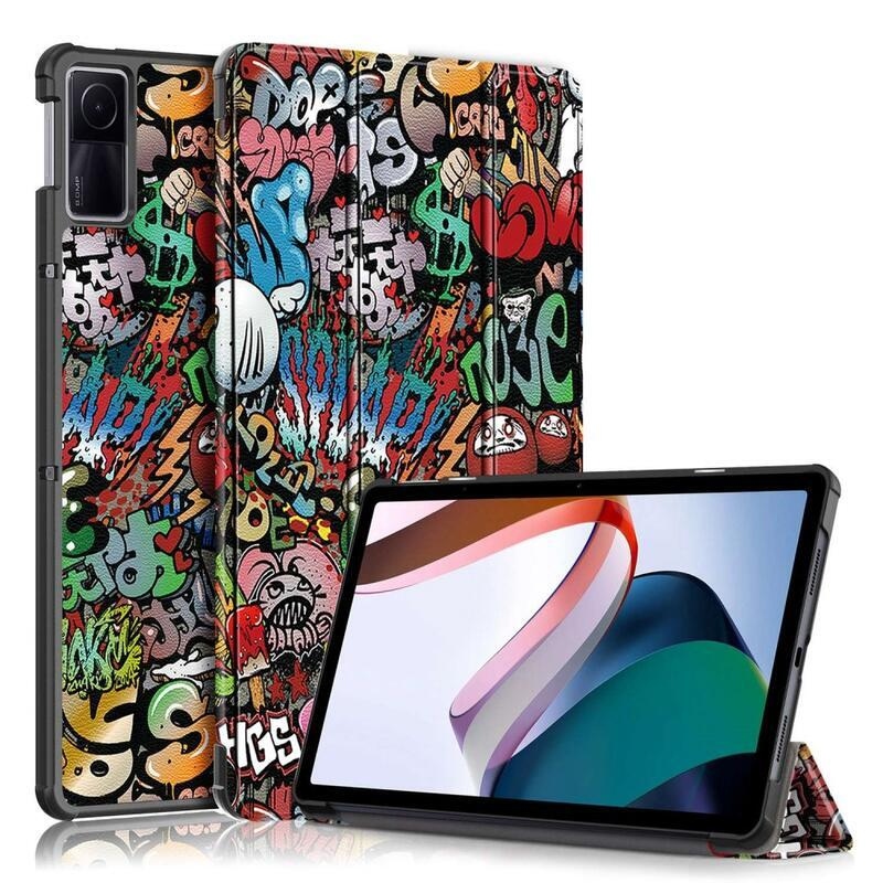 Patte chytré zavírací pouzdro na tablet Xiaomi Redmi Pad 10.6 - graffiti