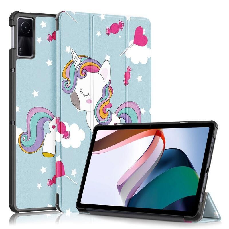 Patte chytré zavírací pouzdro na tablet Xiaomi Redmi Pad 10.6 - jednorožec