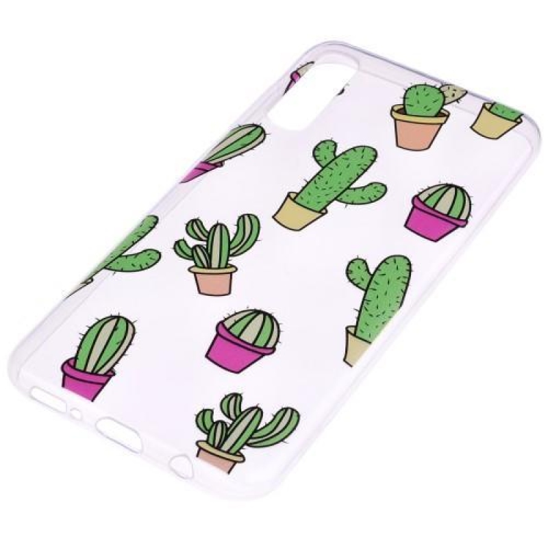 Patte gelový obal na mobil Samsung Galaxy A50 / A30s - kaktus
