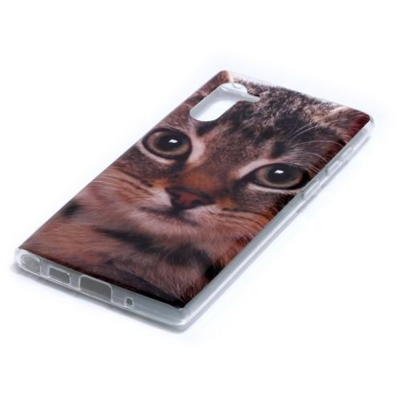 Patte gelový obal na mobil Samsung Galaxy Note 10 - kočka