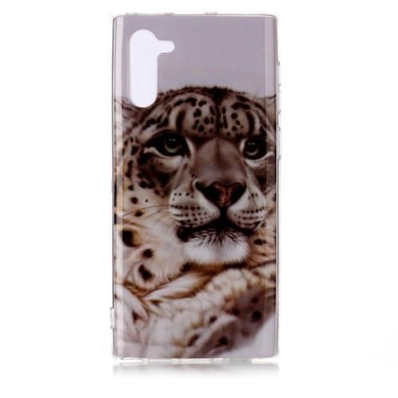Patte gelový obal na mobil Samsung Galaxy Note 10 - leopard