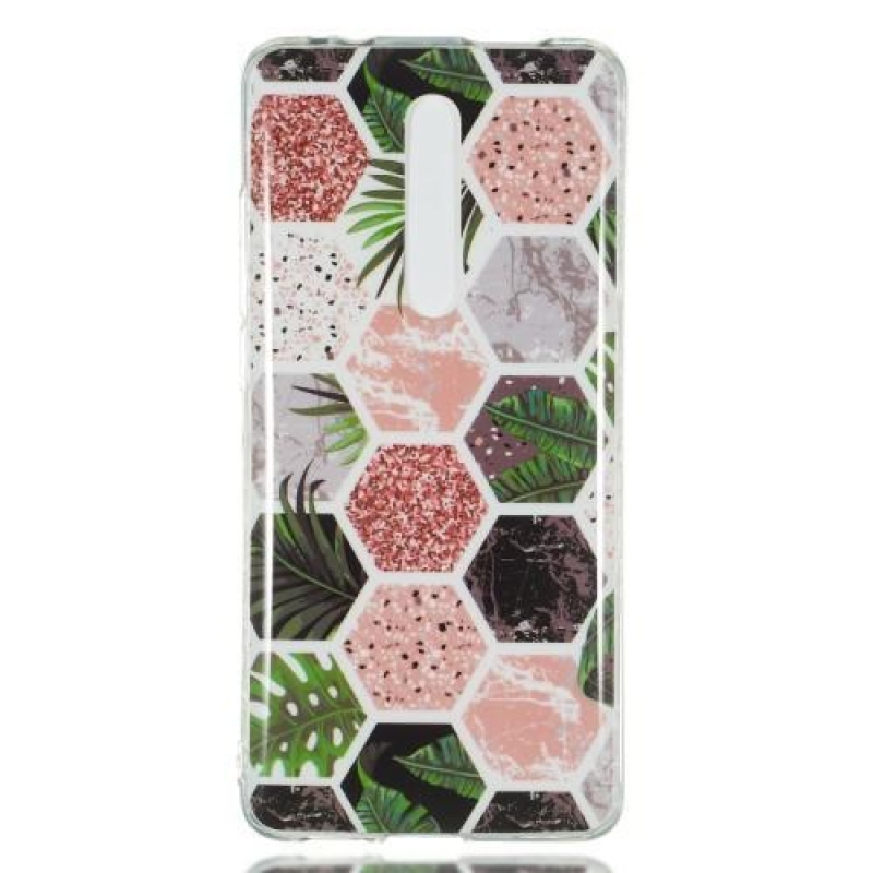 Patte gelový obal na mobil Xiaomi Mi 9T / Mi 9T Pro - geometrický