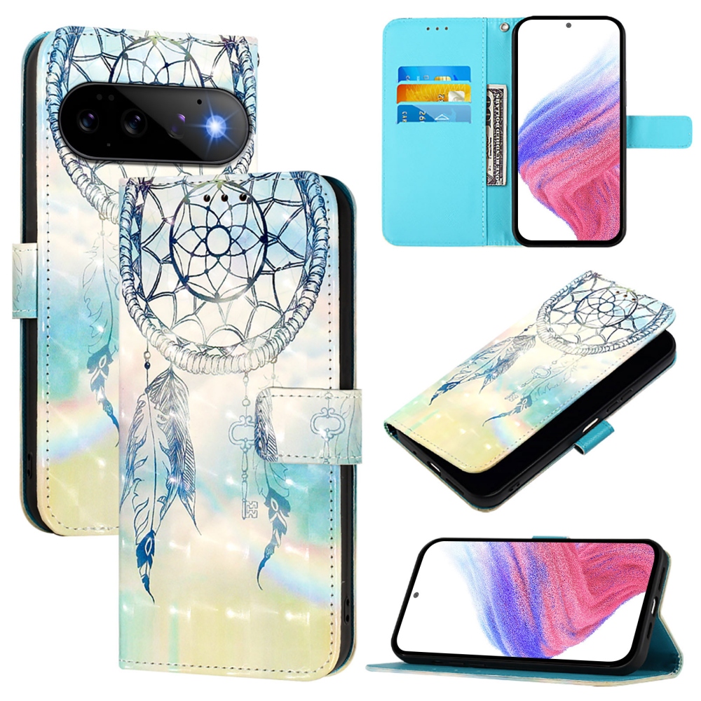 Patte knížkové pouzdro na Google Pixel 11 Pro/11 - lapač snů