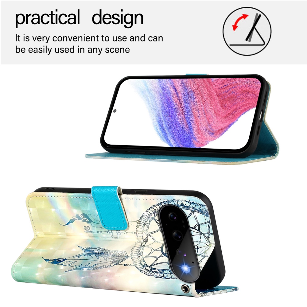 Patte knížkové pouzdro na Google Pixel 11 Pro/11 - lapač snů
