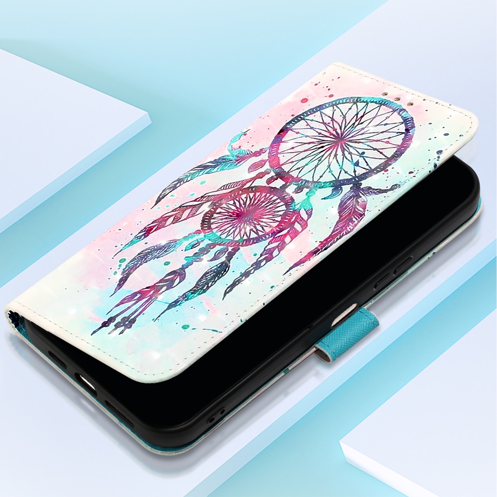 Patte knížkové pouzdro na iPhone 18 Pro Max/17 Pro Max - barevný lapač snů