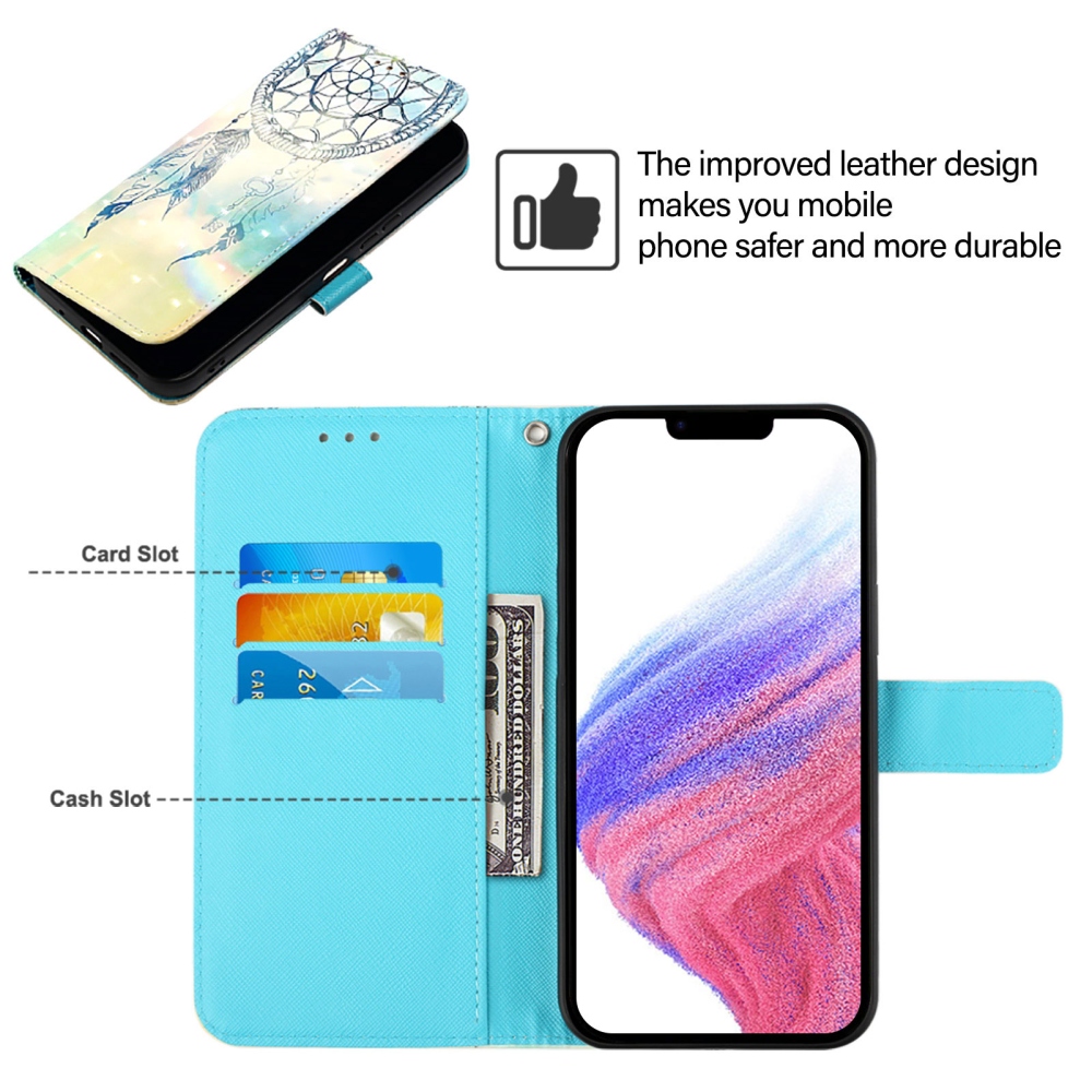 Patte knížkové pouzdro na iPhone 18 Pro Max/17 Pro Max - lapač snů