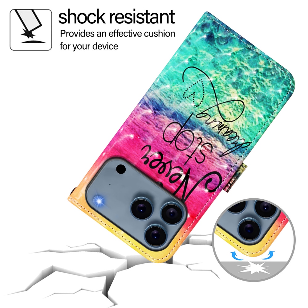 Patte knížkové pouzdro na iPhone 18 Pro Max/17 Pro Max - nepřestávej snít