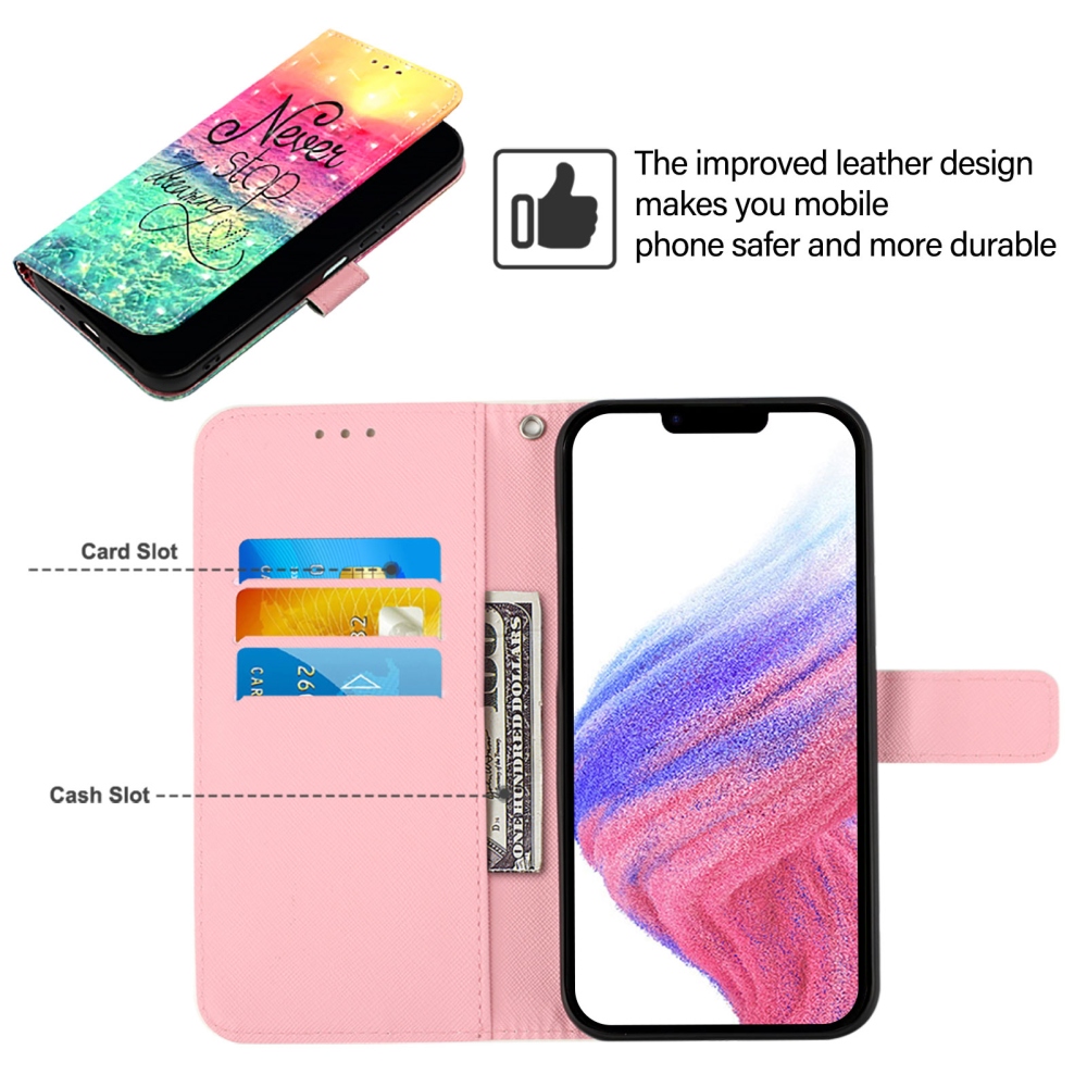 Patte knížkové pouzdro na iPhone 18 Pro Max/17 Pro Max - nepřestávej snít