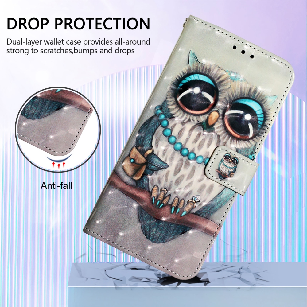 Patte knížkové pouzdro na iPhone 18 Pro Max/17 Pro Max - sova