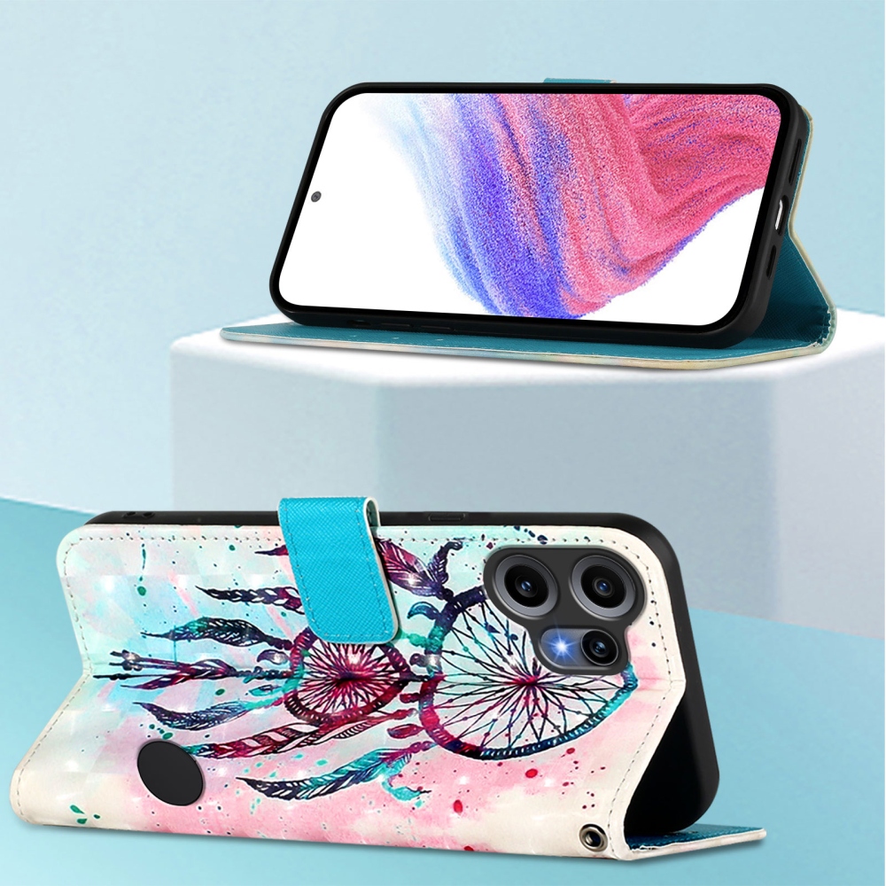 Patte knížkové pouzdro na Nothing CMF Phone 2 Pro - barevný lapač snů