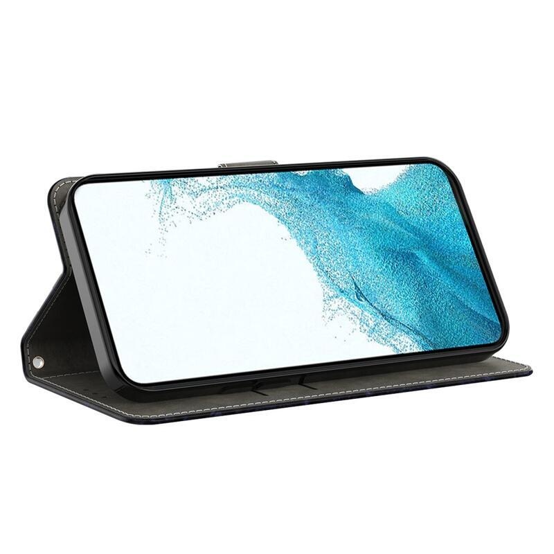 Patte knížkové pouzdro na Samsung Galaxy A34 5G - husky