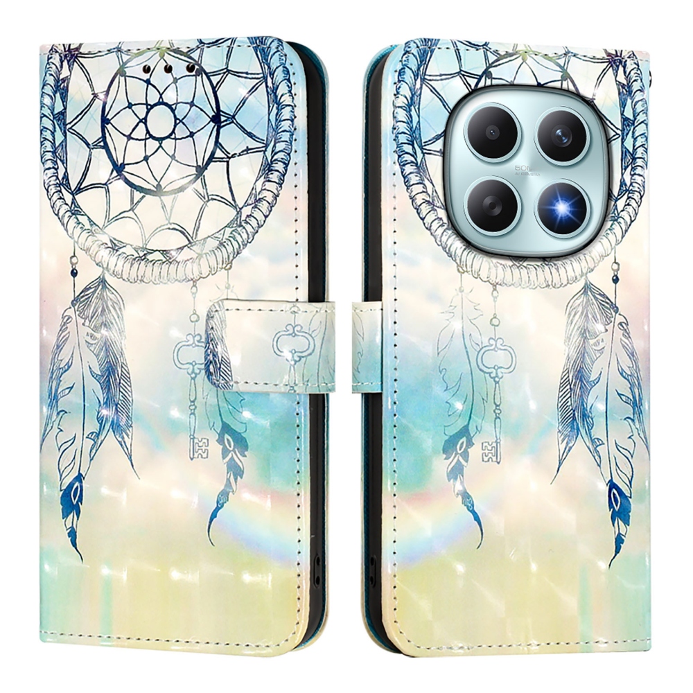 Patte knížkové pouzdro na Xiaomi Poco M8 5G/Redmi Note 15 5G/Note 15 4G - lapač snů