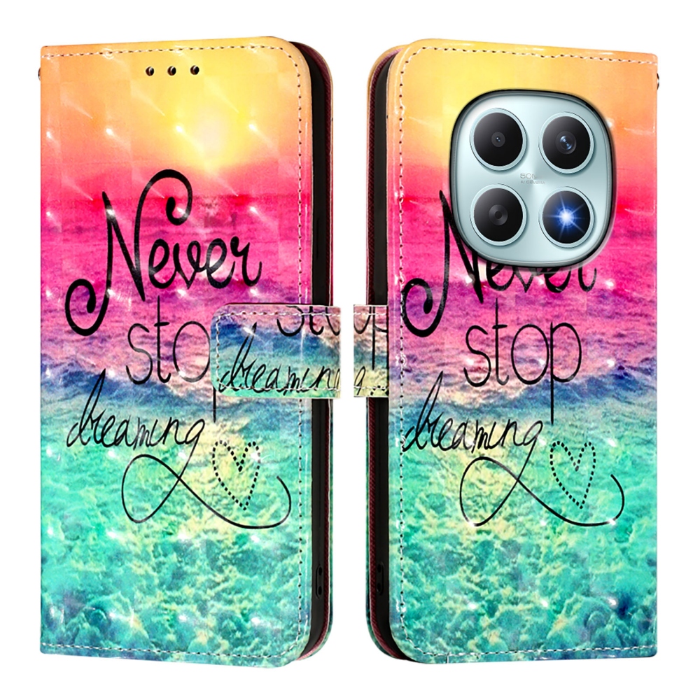 Patte knížkové pouzdro na Xiaomi Poco M8 5G/Redmi Note 15 5G/Note 15 4G - nepřestávej snít