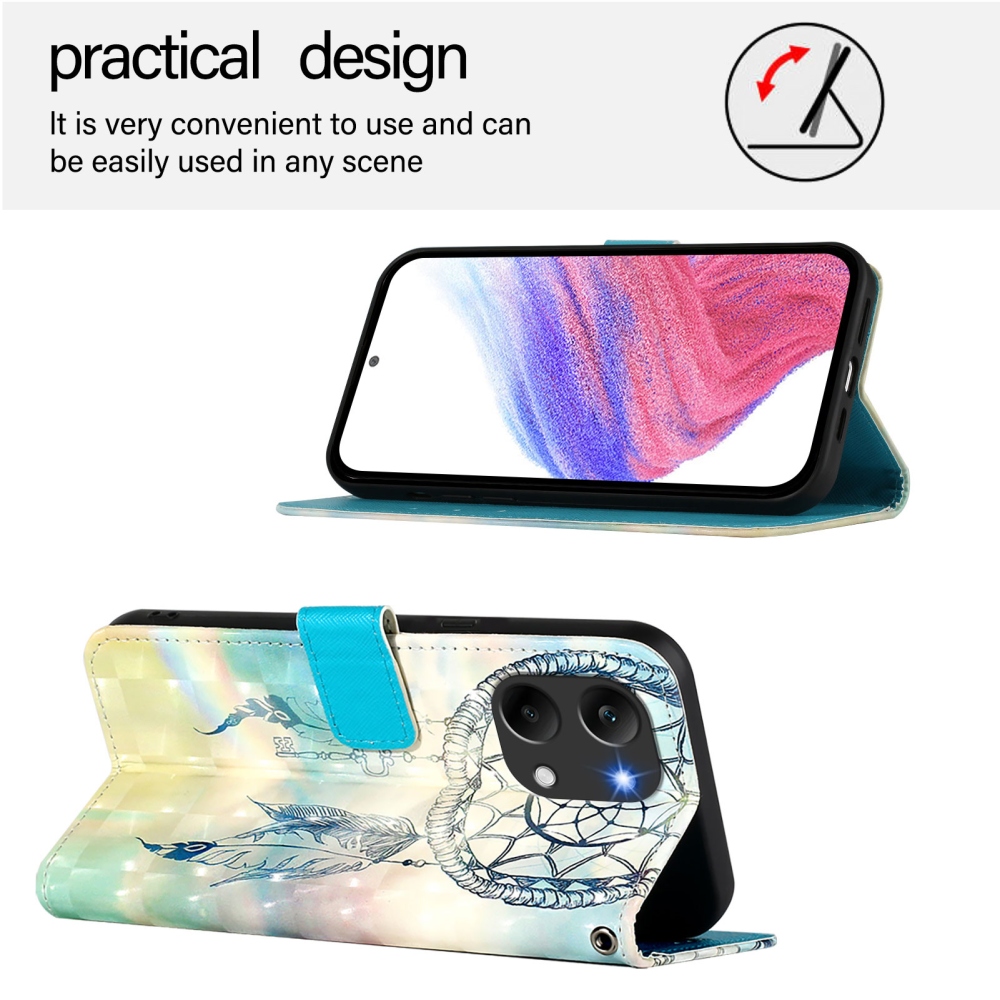 Patte knížkové pouzdro na Xiaomi Poco X8 Pro Max 5G - lapač snů