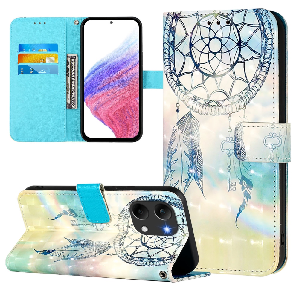 Patte knížkové pouzdro na Xiaomi Poco X8 Pro Max 5G - lapač snů