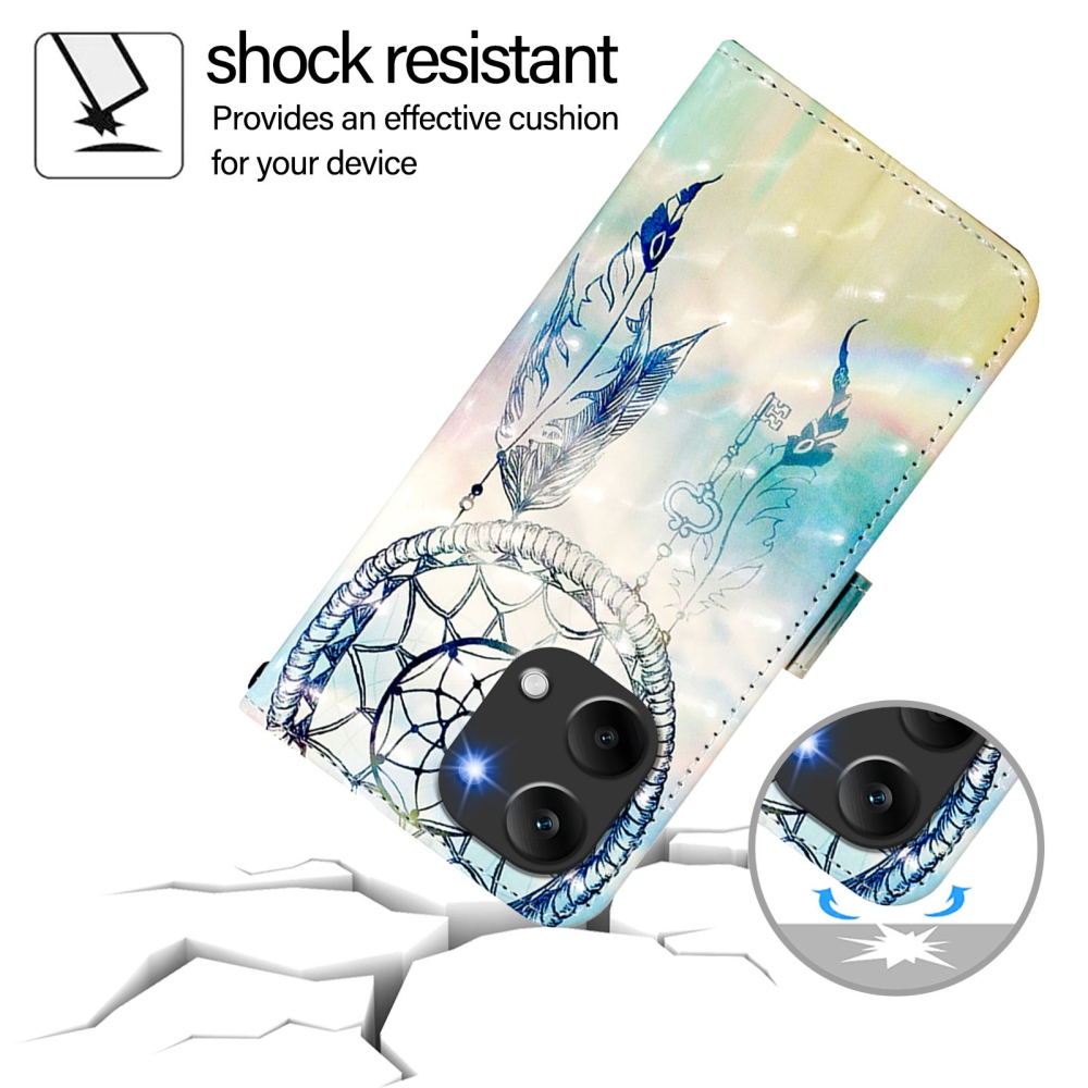 Patte knížkové pouzdro na Xiaomi Poco X8 Pro Max 5G - lapač snů