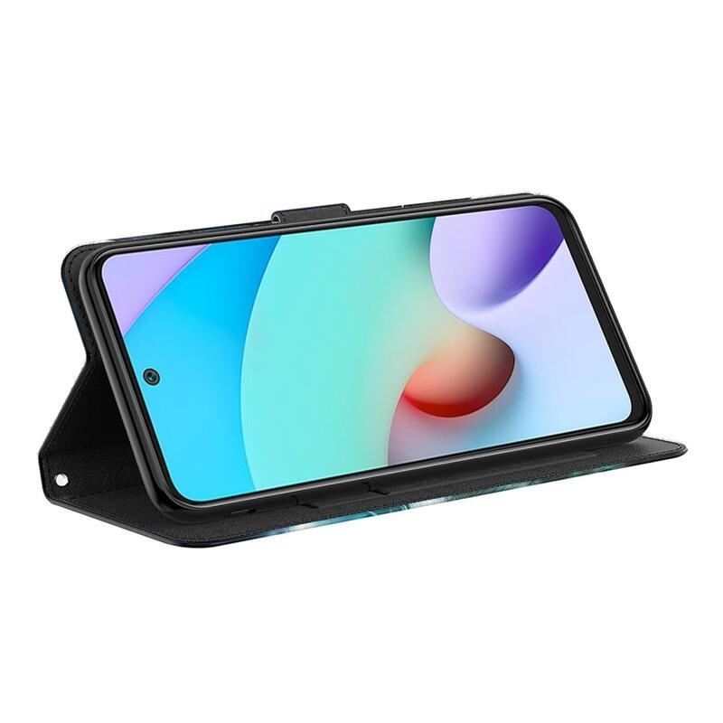 Print peněženkové pouzdro na mobil Xiaomi Poco M4 Pro 5G/Redmi Note 11S 5G - abstraktní vzor