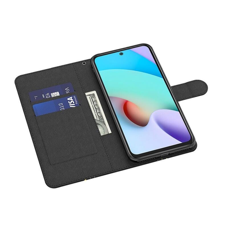 Print peněženkové pouzdro na mobil Xiaomi Poco M4 Pro 5G/Redmi Note 11S 5G - abstraktní vzor