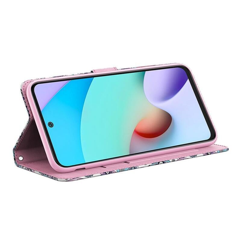 Print peněženkové pouzdro na mobil Xiaomi Poco M4 Pro 5G/Redmi Note 11S 5G - kašmírový vzor