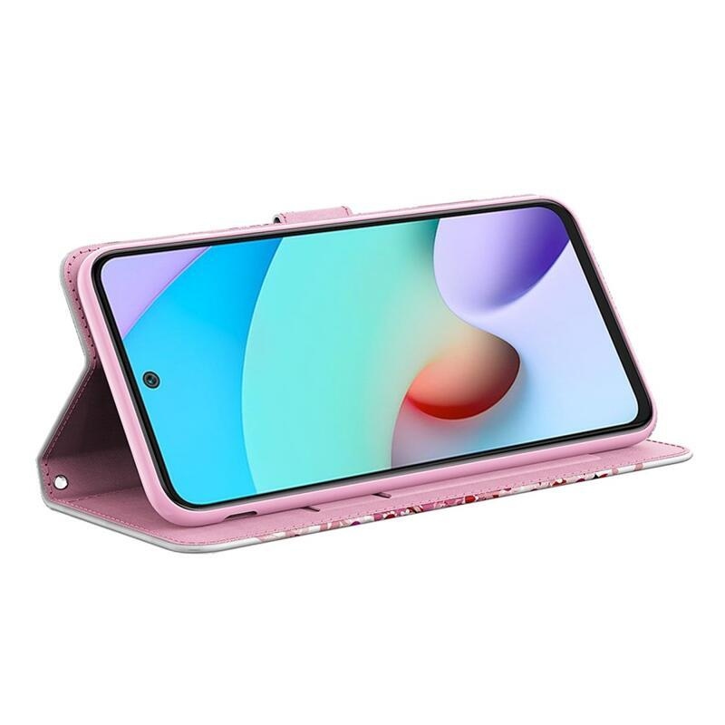 Print peněženkové pouzdro na mobil Xiaomi Poco M4 Pro 5G/Redmi Note 11S 5G - rozkvetlý strom