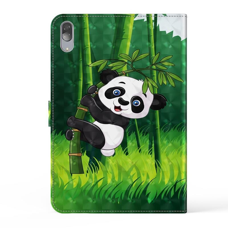 Patte zavírací pouzdro na Lenovo Tab P11 Pro - panda na bambusu
