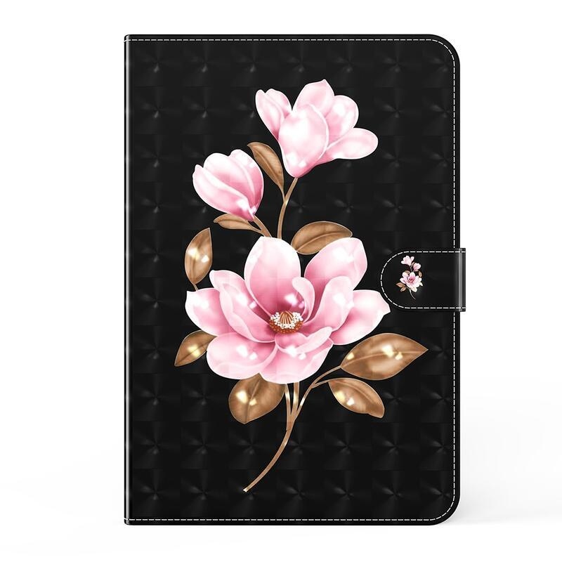 Patte zavírací pouzdro na Lenovo Tab P11 Pro - růžový květ