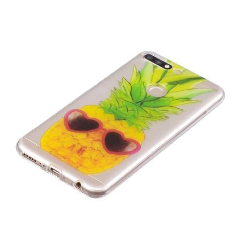 Pattern gelový obal na Huawei Y7 Prime (2018) - ananas