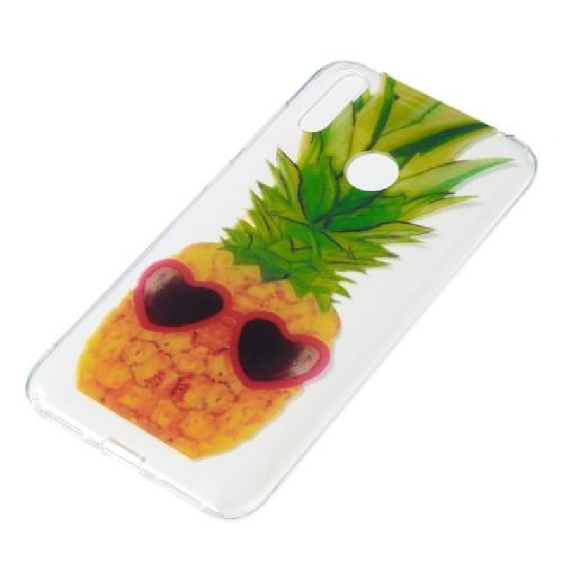 Pattern gelový obal na mobil Huawei Y7 (2019) - ananas